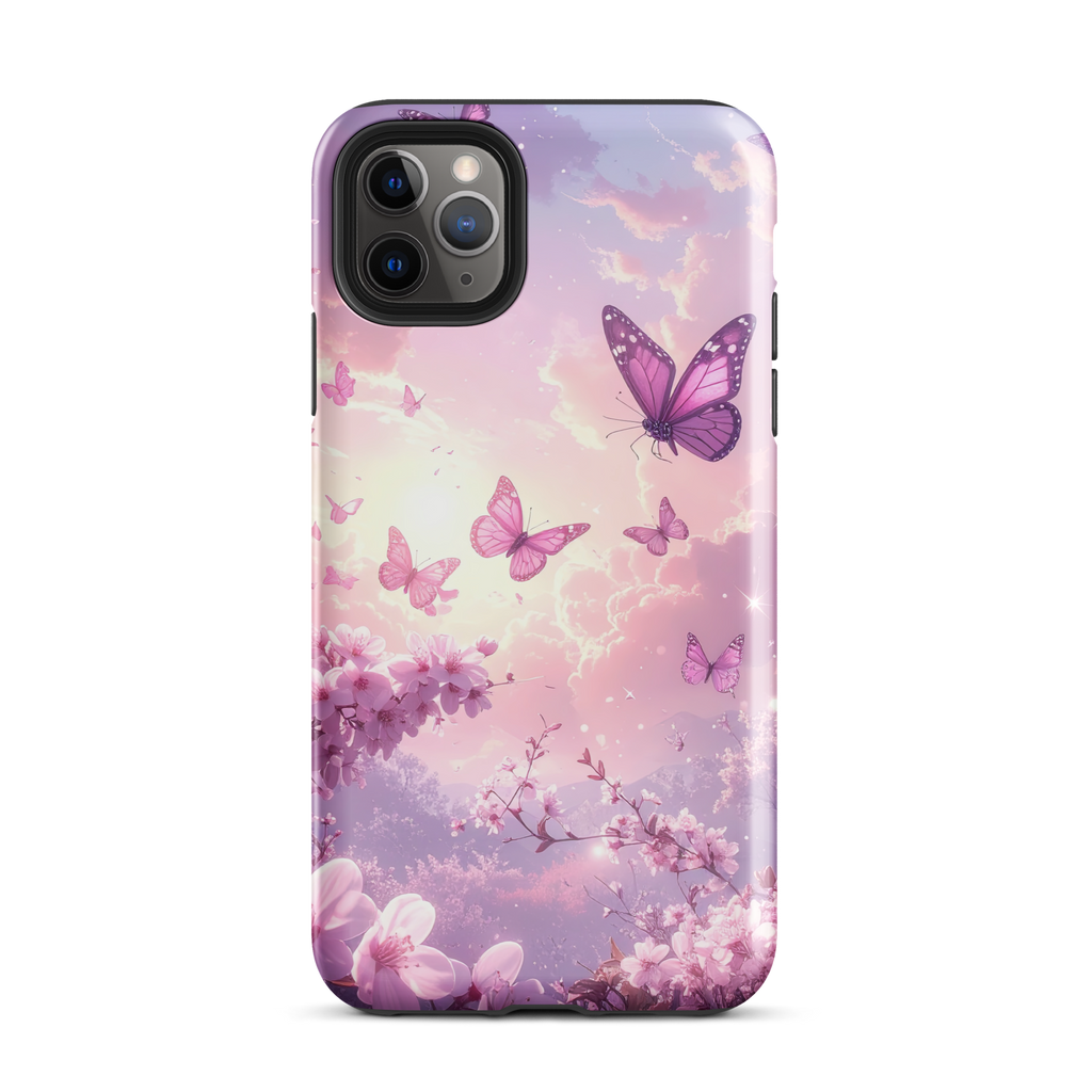Dreamy Butterfly Sky – iPhone Tough Case