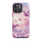 Dreamy Butterfly Sky – iPhone Tough Case