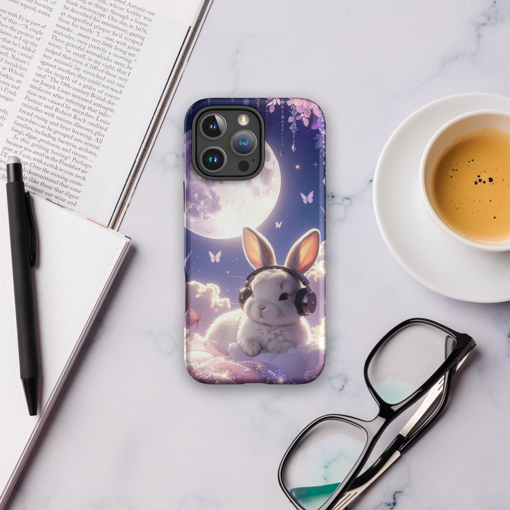 Lunar Bunny Harmony – iPhone Tough Case
