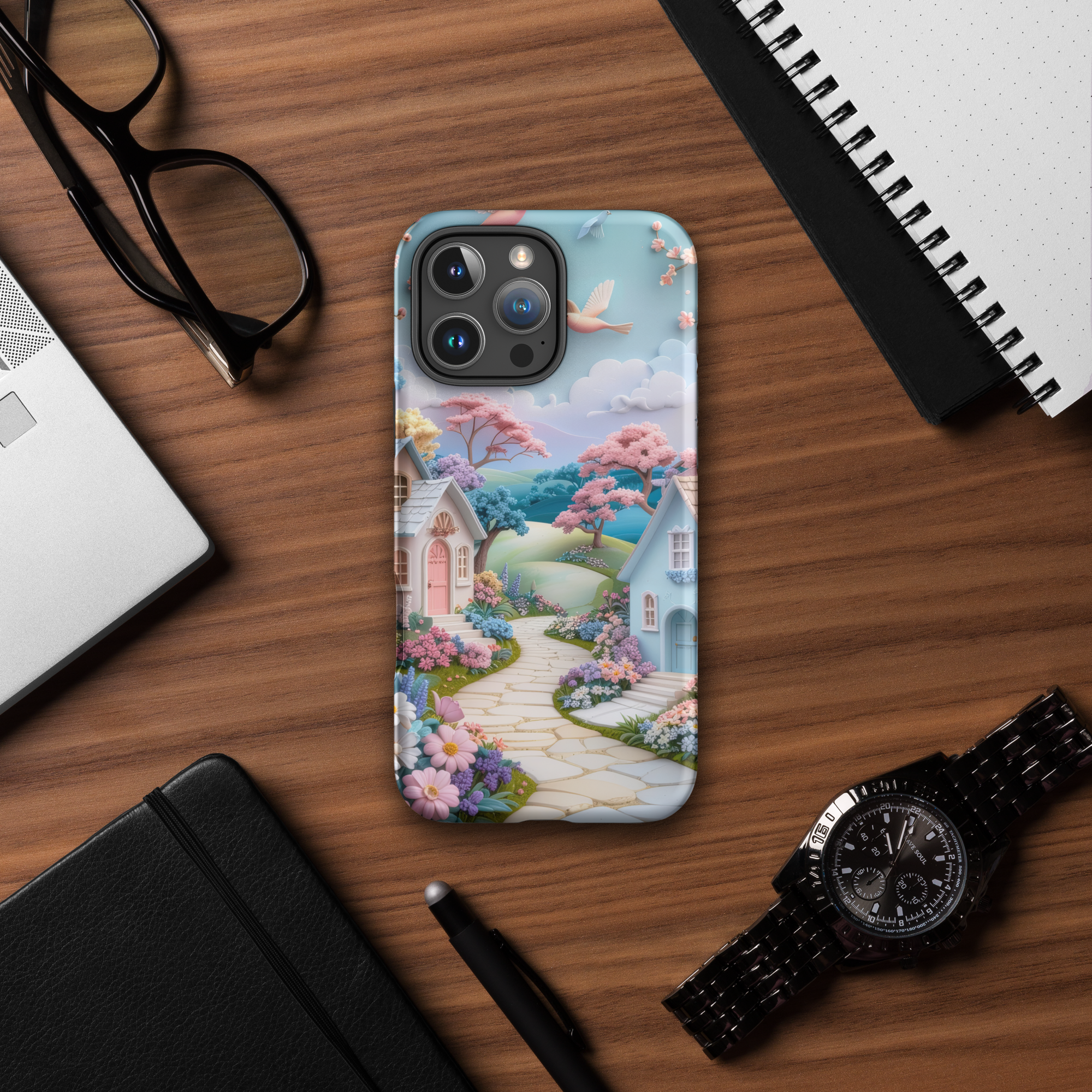 Enchanted Village Path – iPhone Tough Case