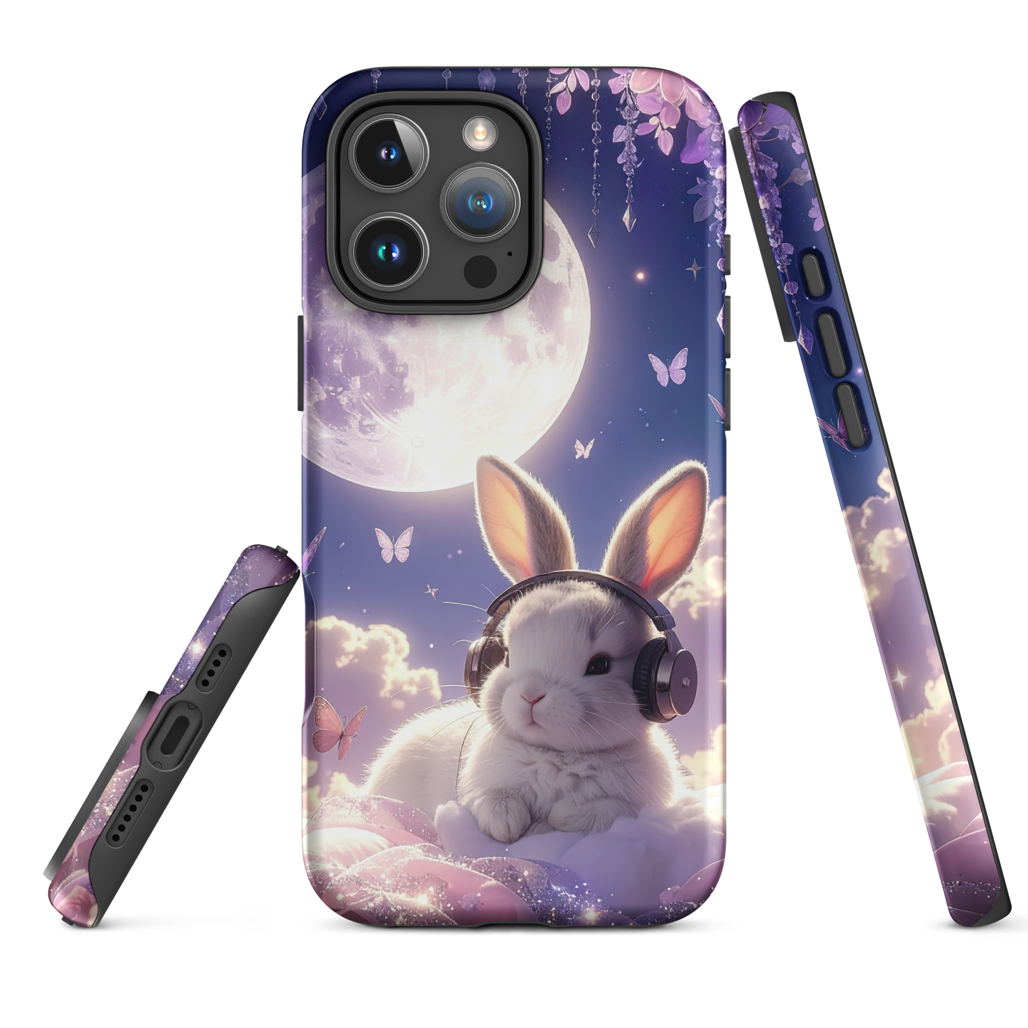 Lunar Bunny Harmony – iPhone Tough Case