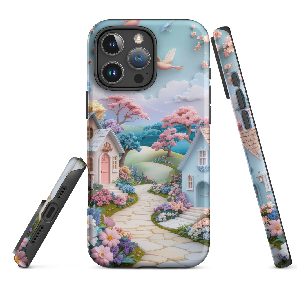Enchanted Village Path – iPhone Tough Case