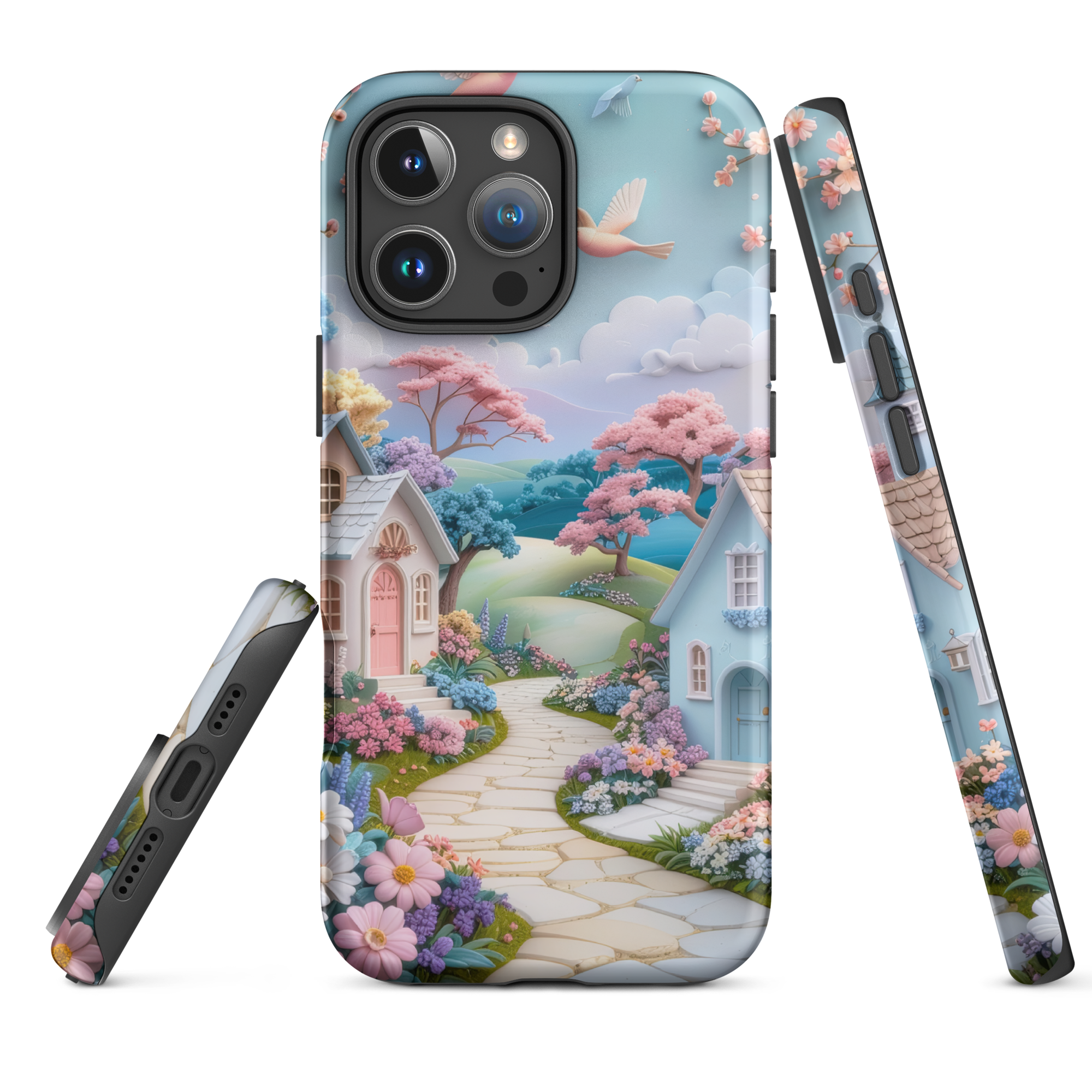 Enchanted Village Path – iPhone Tough Case